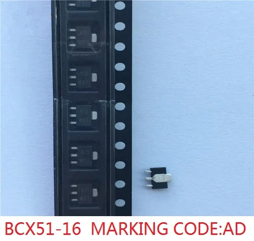 10 шт./лот BCX51-16 код маркировки SOT89: Поддержка одновременной поддержки спецификации