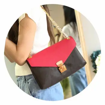 

Luxury brand one shoulder bag 2020 women's fashion designer handbag high quality messenger bag with mail