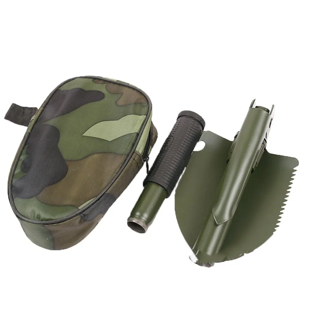 army green Садовые инструменты, мини-военная Портативная Складная лопата, лопата для выживания, экстренный садовый совок для кемпинга на открытом воздухе - Цвет: army green