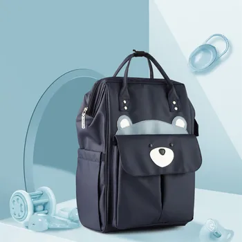 

INS Backpack Diaper Bag Baby Organizer Baby Bags for Mom Waterproof Multifunctional Baby Diaper Bag Nursing Outdoor Travel Bag