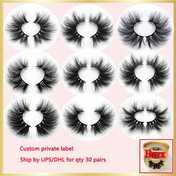 

25mm lashes real mink lashes private label eyelashes 3d mink eyelashes mink eyelashes custom label