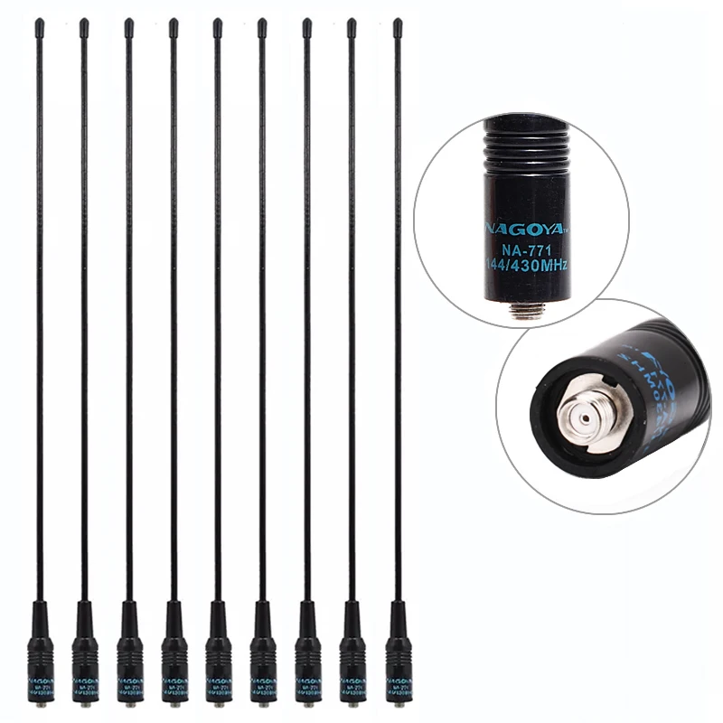 Антенна Nagoya NA-771 SMA-F Женский Dual Band VHF/UHF 144 430 МГц антенна для Baofeng UV-5R UV-82 UV-S9 плюс BF-888S