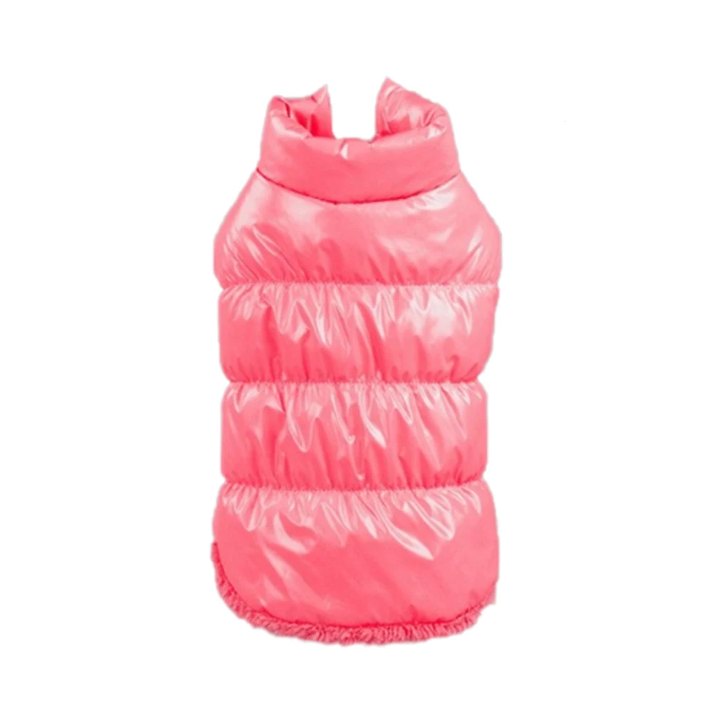 Утолщенная собака породы чихуахуа зимняя одежда водонепроницаемая куртка для собак Теплый Щенок домашних животных пальто для Мопсов, французских бульдогов жилет одежда - Цвет: 7