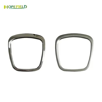 

ABS silver steering wheel trim insert emblem wrap cover badge center logo frame for Audi A3 8P S3 A4 B8 B7 B6 A5 A6 C6 Q5 Q7