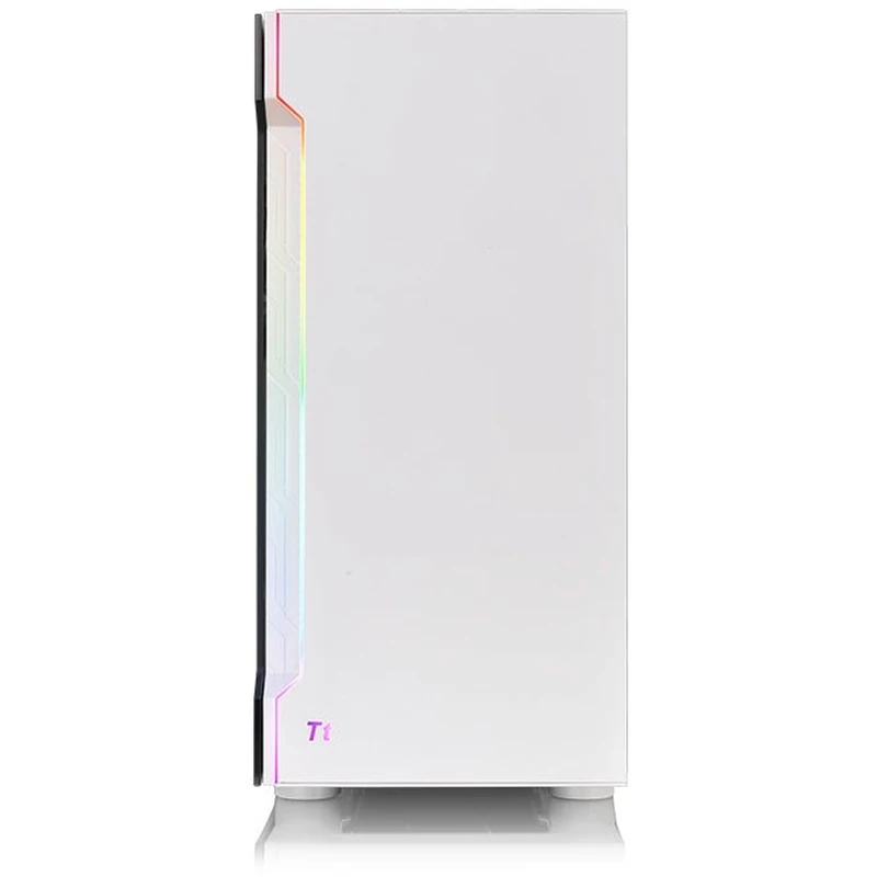 Корпус Thermaltake H200 TG Snow RGB белый без БП ATX 1x120mm 2xUSB3.0 audio bott PSU