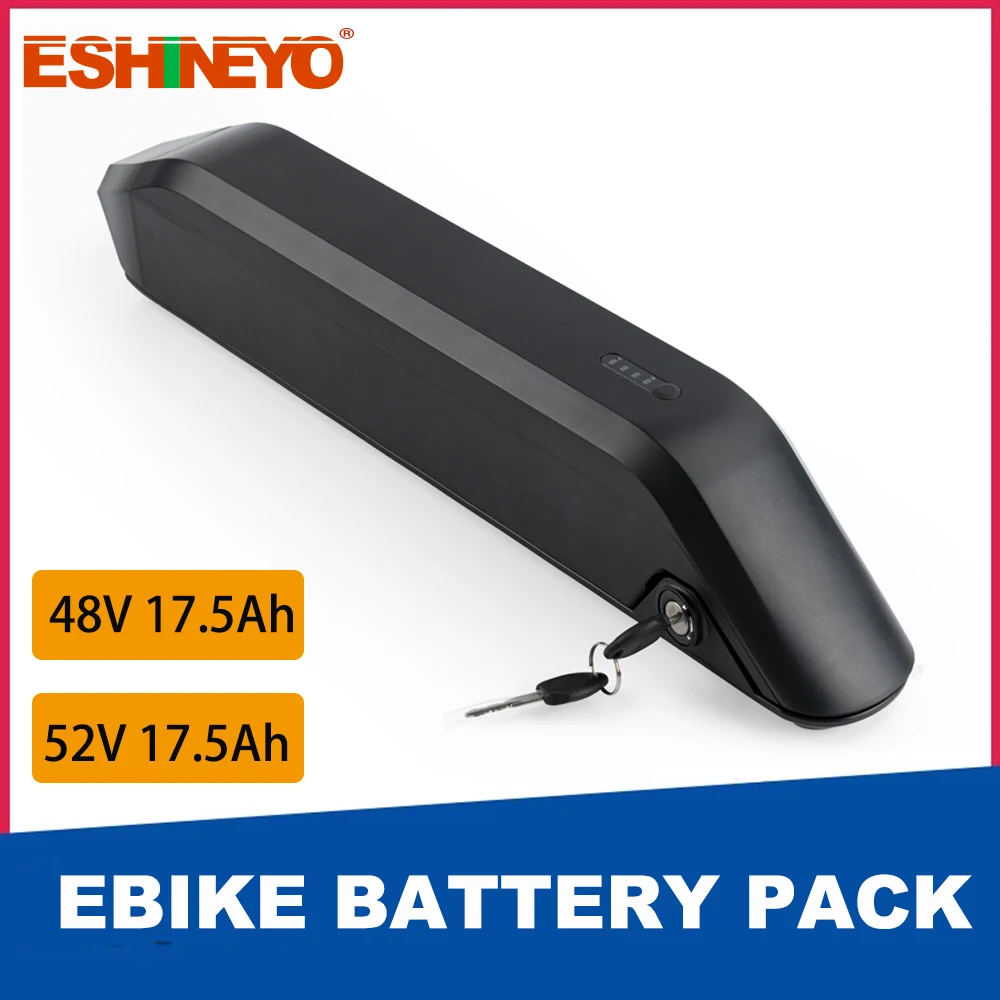 KIRIN Himiway Cruiser Fat Tire Ebike Battery Pack 48V 52V 17.5Ah 750W 1000W Side Release Electric Bicycle Lithium ion Batteries | Спорт и