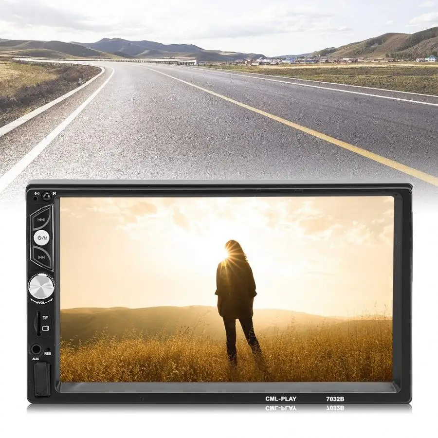 7 Inch Screen Double 2Din Car Bluetooth Hands-free Radio Stereo Music Hifi MP5 Player automobiles mp5 player Car Accessories