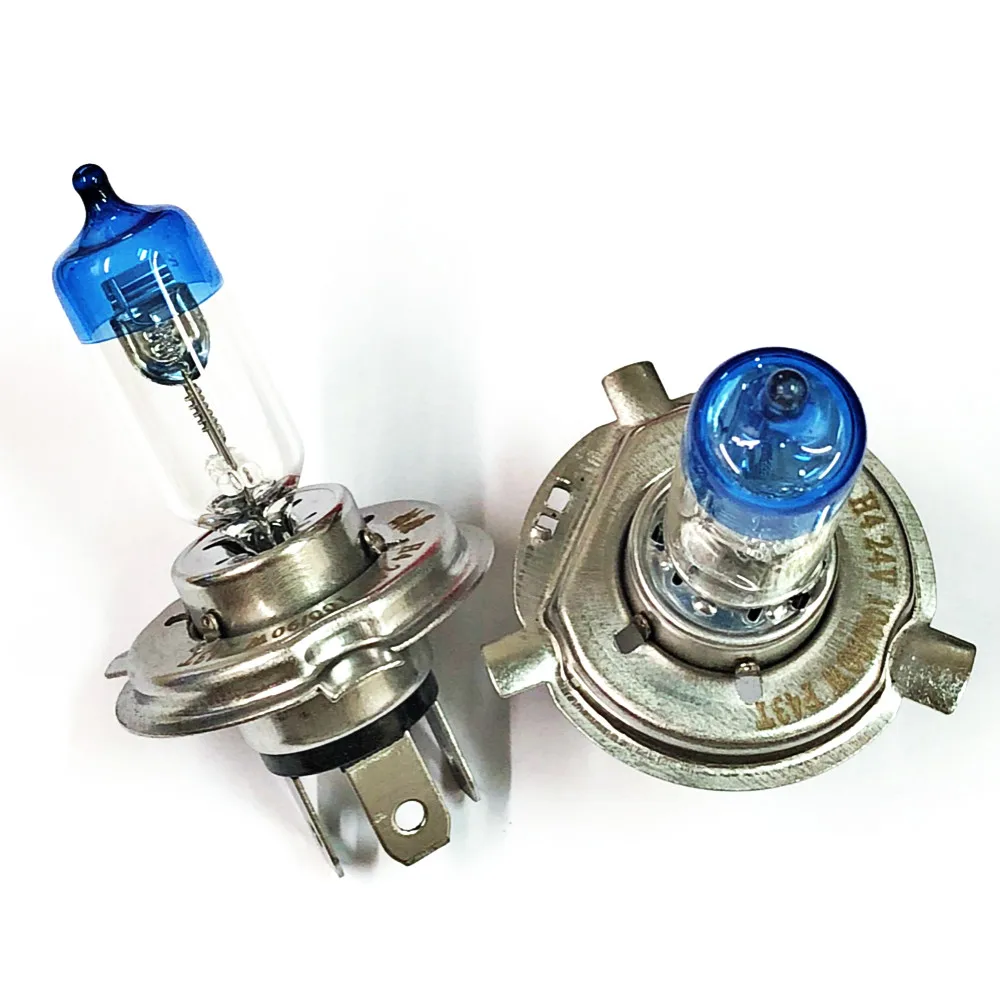 2x H4 9003 HB2 DC 24V 100W 90W Мощный Автомобильный головной светильник, лампы для авто, противотуманная фара 4300K Xenon Желтый 24V HB2 головной светильник 100/90W