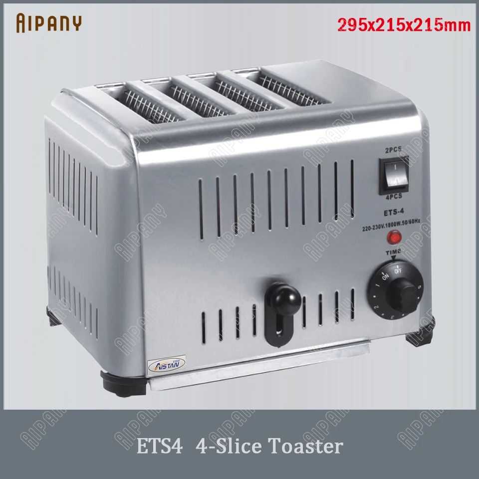 

ETS4/ETS6 electric toaster 4-slice/6-slice bread sandwich maker popup toaster commercial/household wide slot mini toaster oven