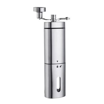 

Metal Coffee Bean Grinder Stainless Steel Tool Hand Manual Handmade Coffee Grinders Mill Kitchen Tool Crocus Grinders Machine