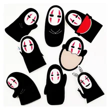 Акриловая Милая мультяшная безликая Мужская брошь Одежда сумка со значком на заказ