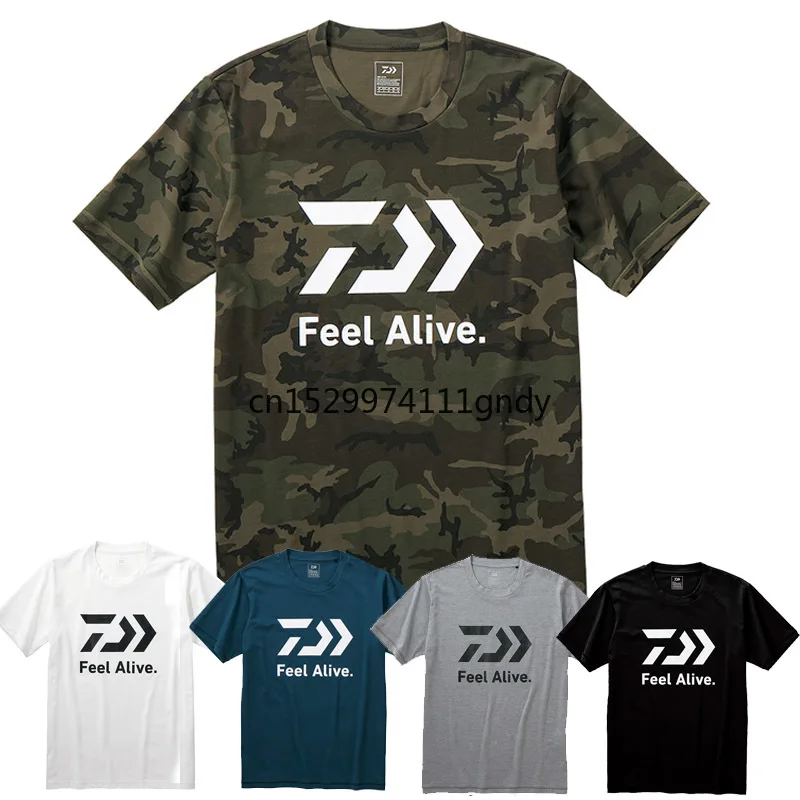 

2020 New Summer Fishing T-shirt Quick-dry Breathable Fishing Clothes Printed Short Sleeve Fishing Clothing Fishing Jersey