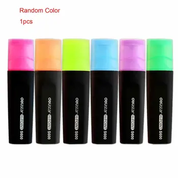 

S600 Waterproof Drawing Pen Art Markers Pen Not Easy Fade Highlighters Fluorescent Bright Color Office And School Supplies
