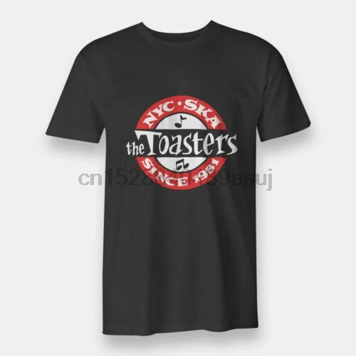 The Toasters NYC SKA Since Tees Black S 3XL Men T shirts AliExpress