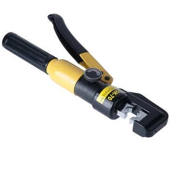 

4-70mm² Hydraulic Crimping Tool Cable Lug Crimper Pliers Hydraulic Compression Tool Set for High hardness Material Metal Cutting