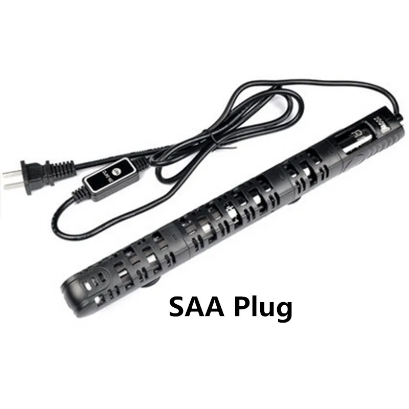 SAA Plug 200 Вт аквариумный взрывозащищенный водонепроницаемый автоматический нагреватель постоянной температуры аквариумный нагревательный стержень аквариумные аксессуары термометр - Цвет: SAA Plug