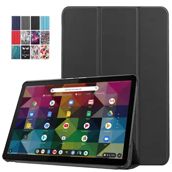 

for Lenovo Chromebook Duet Case, Lightweight Slim Shell Folio Stand Tablet Protective Cover for Lenovo Chromebook Duet (10.1")