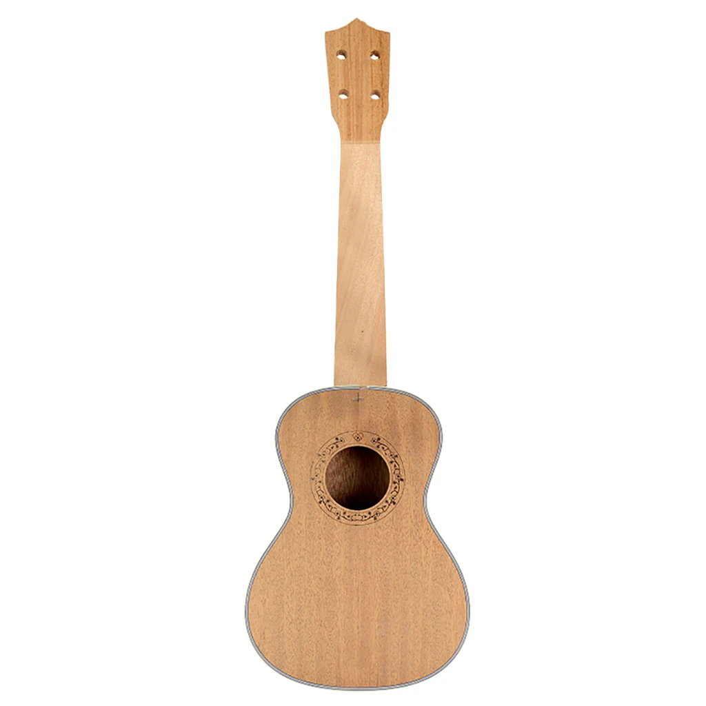

Wood 23 inch Concert Ukulele DIY Kit Sapele Wood Make Your Own Ukulele