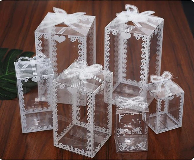 Wholesale Clear Boxes, Transparent Boxes, Wholesale Favor Boxes