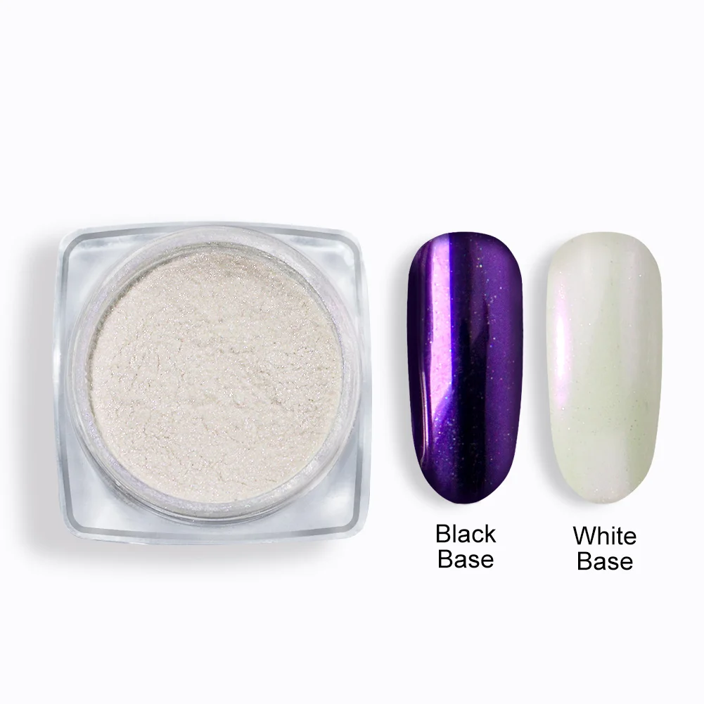 Mirror Powder 063 1 шт. 0,8 г голографический блестящий для ногтей Пудра для ногтей искусство зеркальный пигмент глиттер, сияющая пудра хром порошок зеркальный эффект маникюр - Цвет: Mirror Powder 063