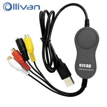 

USB 2.0 Video Capture Card Converter PC Adapter TV Audio Capture Card DVD DVR VHS For Window 2000 For XP For Vista For Win 7 8