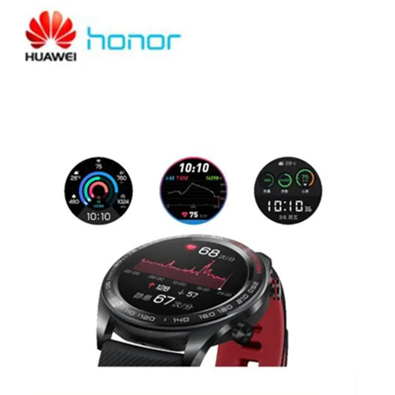 Huawei Honor Watch Magic SmartWatch водостойкий трекер сердечного ритма сна работающий NFC GPS Coach