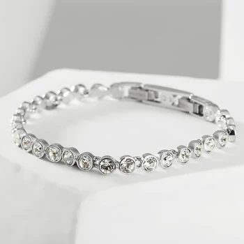 

High Quality SWA Best Material, Low-key Gorgeous Fashion Woman Crystal Bracelet