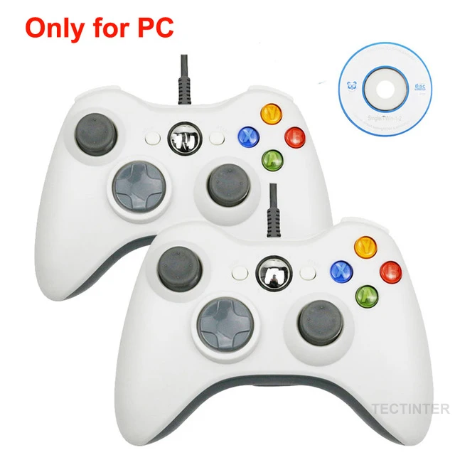 USB Wired Controller Joypad For Microsoft System PC Windows Gamepad For PC Win 7 / 8/10 Joystick for Xbox 360 Joypad 
