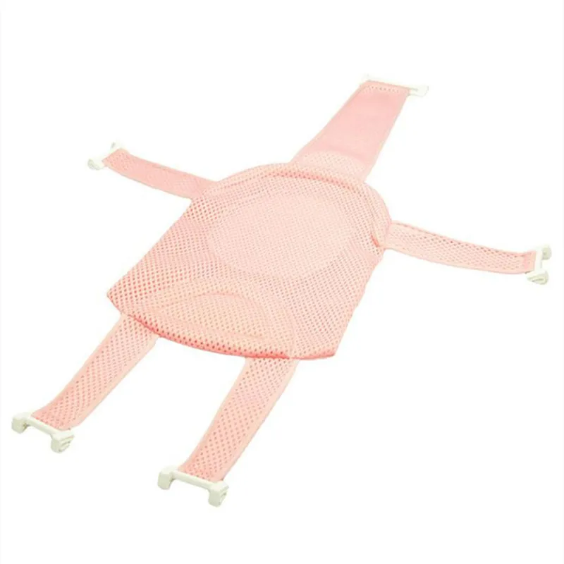 Baby Shower Bath Tub Pad Non-Slip Bathtub Seat Support Mat Newborn Safety Security Bath Support Cushion Foldable Soft Pillow