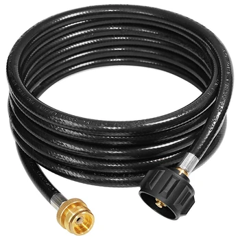 

Replacement of 12-Foot Propane Tank Converter Conversion Hose Assembly for QCC1 / Type1 LP Gas Tank Connect Large Volume Propane