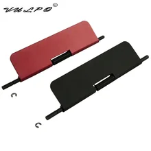 VULPO – couvercle anti-poussière en alliage d'aluminium, haute qualité, pour série WA M4 / M16 GBB Airsoft, rouge, noir