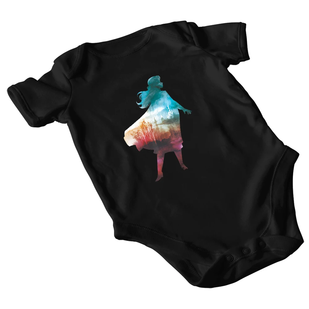 

Летние Новые товары, комбинезон для малышей, комбинезон из серии Disney «Холодное сердце», Анна, Эльза, Прямая поставка, всесезонный детский комбинезон, 0-24 м, с коротким рукавом