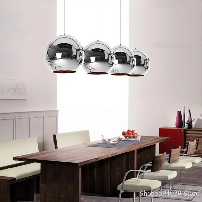 Медный стеклянный шар подвесное освещение Глобус блеск подвесные светильники