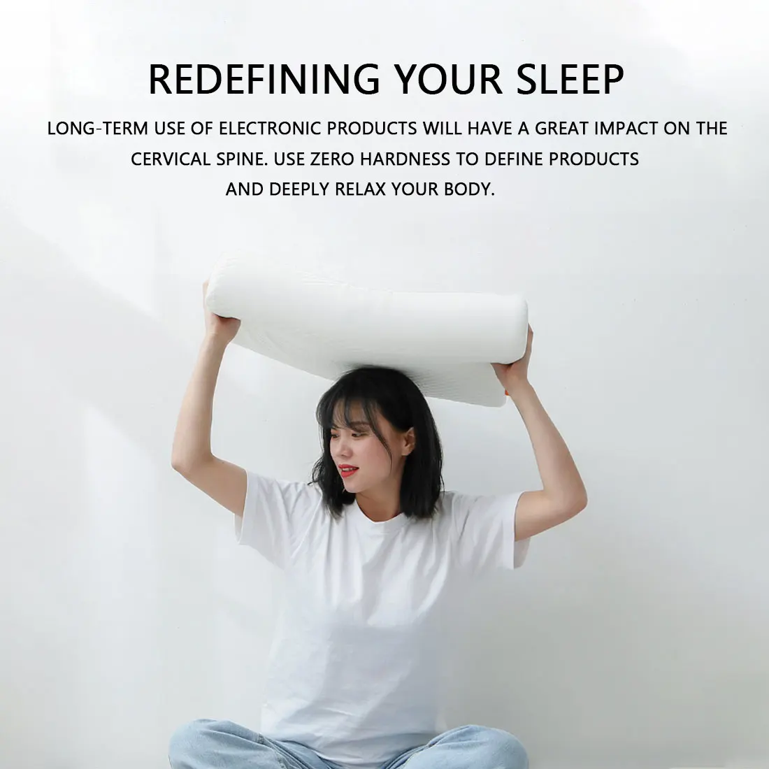 

Memory foam pillow to relieve insomnia and neck pain, suitable for a variety of sleeping positions without stress