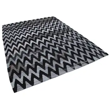 

232x305 Cm Grey Handmade Contemporary Area Rug-8x10 Ft