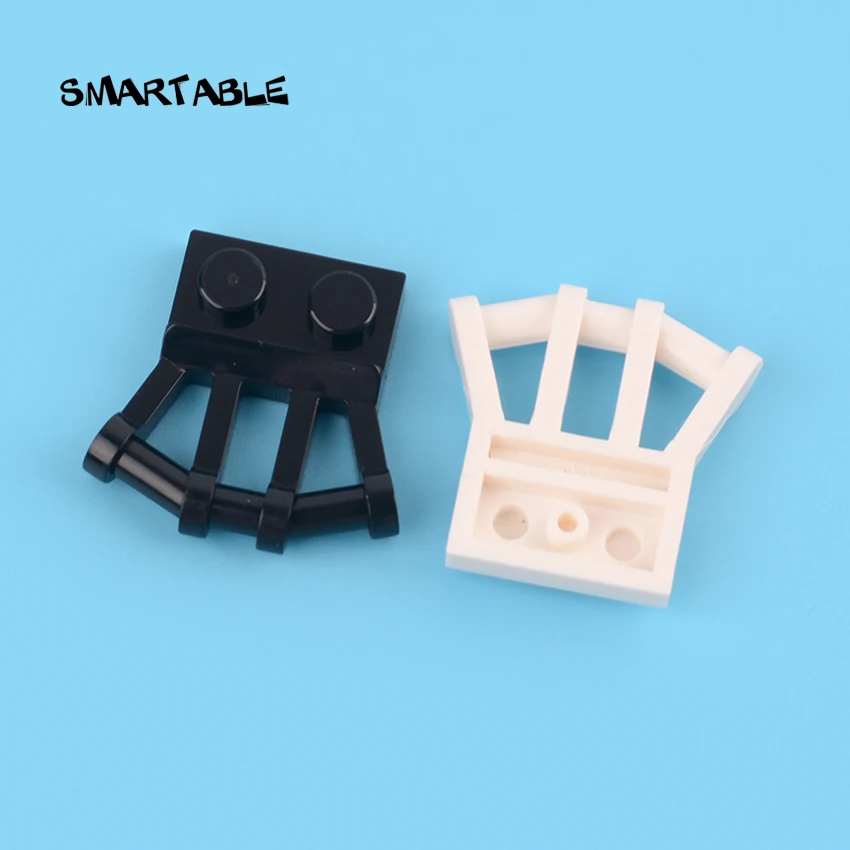 Smartable пластина 1x2 с угловыми ручками строительные блоки кирпичи MOC детали игрушки