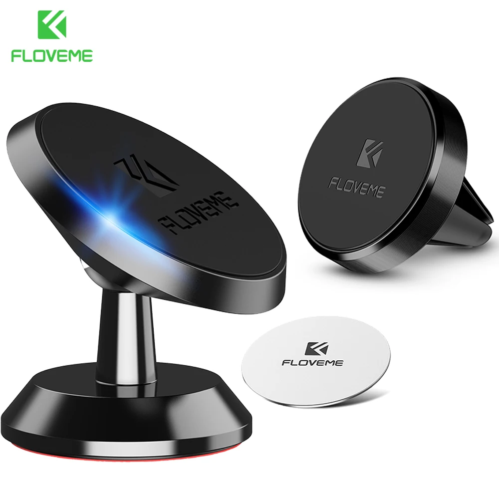 FLOVEME Magnetische Auto Telefon Halter Für iPhone 8 7 GPS Magnet Air Vent Dash Board Movil magnet