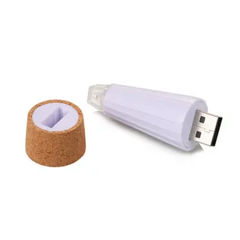 

USB wine bottle stopper lights Rechargeable Cork Stop LED White Night Light Wedding Event Decoration Festive Lamp Romantic