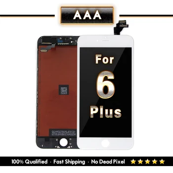 

5 PCS LCD For iPhone 6 Plus LCD Display Touch Screen With Digitizer Replacement Assembly No Dead Pixel For 6 Plus replacement