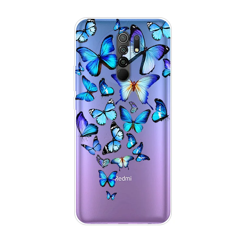 For Coque Redmi 9 Case Transparent Soft TPU silicon Phone Cover For Xiaomi Redmi 9 Case Redmi9 Clear Fundas For Redmi 9 6.53" phone cases for xiaomi Cases For Xiaomi