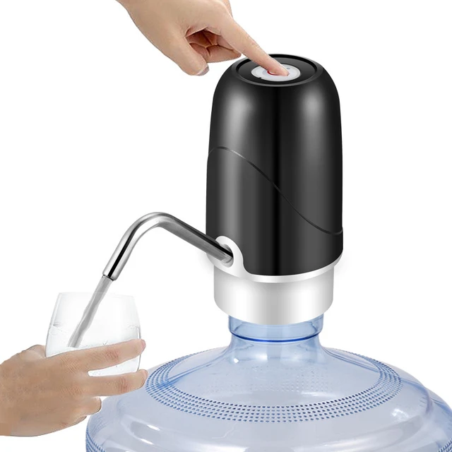 Automatic Bump for Water Bottle Electric Drinking Water Pump Dispenser  Portable USB Charge Bottle Water Pump for 4.5-19 Liter
