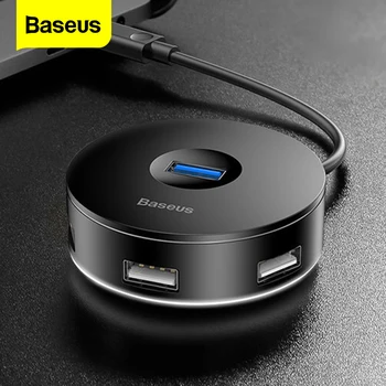 

Baseus USB HUB USB 3.0 Type C HUB for MacBook Pro Surface USB C HUB USB 2.0 Adapter with Micro USB for Computer USB HUB Splitter