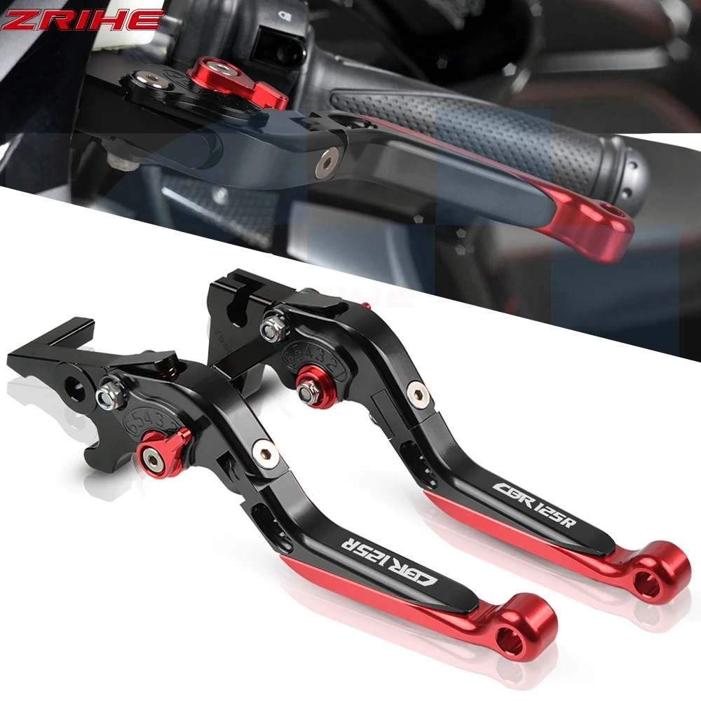 

FOR Honda CBR125R 2011 2012 2013 2014 Motorcycle Adjustable Folding Extendable Brake Clutch handlebar lever CBR125R 2011-2014
