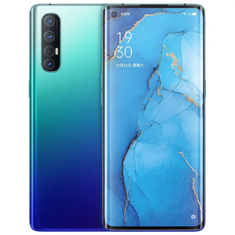 Мобильный телефон Oppo Reno 3 Pro 5G Snapdragon 765G 6," AMOLED 12 Гб ОЗУ 256 Гб ПЗУ МП 5 камер VOOC экран отпечатков пальцев