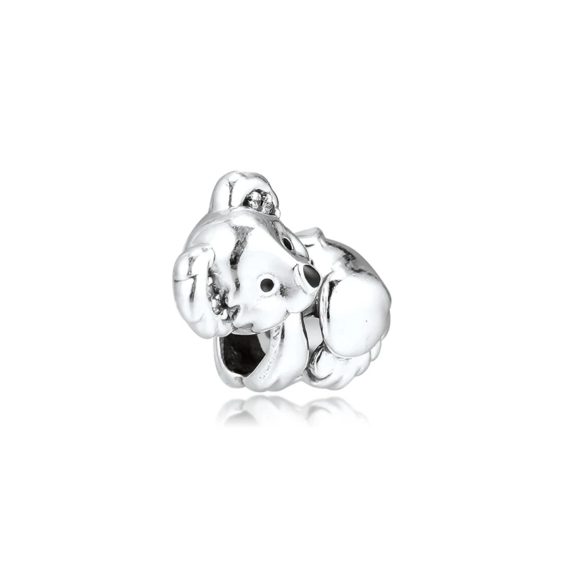 DIY Подходит для Pandora шармы браслеты коала бусины 925 пробы-серебро-ювелирные изделия
