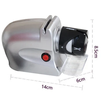 

New Electric Knife Sharpener Speedy Automatic Sharp Motorized Grindstone Sharpening Tool Professional Knives Sharpening Multi-Fu