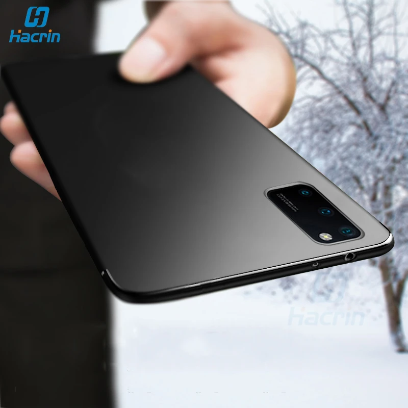 Hacrin чехол для huawei Honor V30 Pro Чехол Мягкий тонкий из ТПУ матовая задняя крышка View 30 V