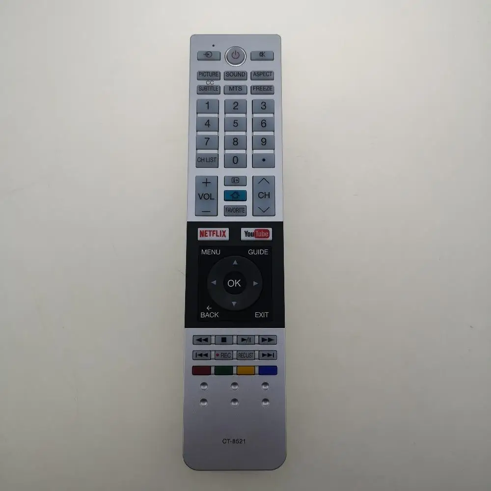 

New remote control suitable for toshiba LCD Smart TV CT-8521controller