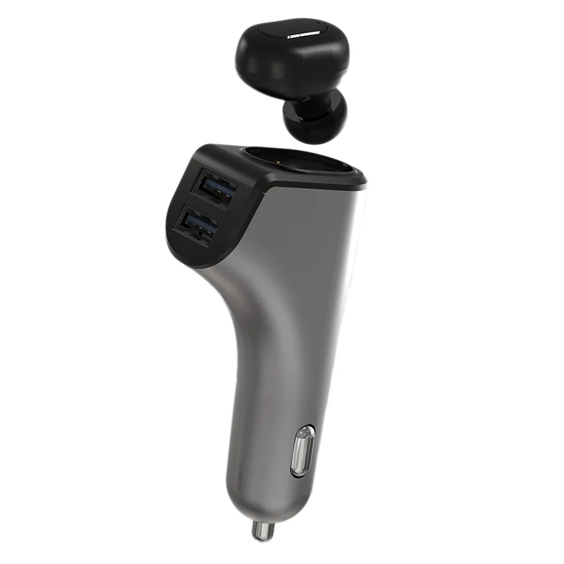 Автомобильная bluetooth-гарнитура, Bluetooth, автомобильный комплект, Bluetooth, громкая связь, Автомобильный MP3-плеер, Bluetooth V4.2, поддержка TF/U диск, автомобильное зарядное устройство