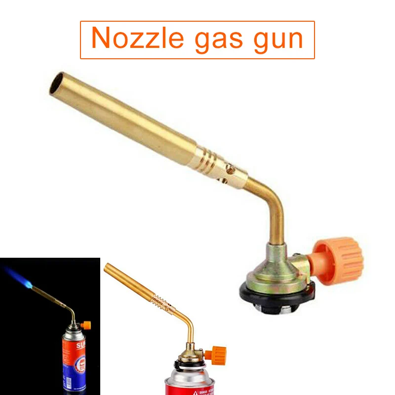 Газовый бутановый факел сжигание открытое Дачное барбекю пламя сварочный газовый факел инструмент DNJ998